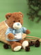 М'яка іграшка Ведмедик (30 см, Блакитний) | 6758554 | фото 2