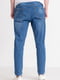 Блакитні звужені джинси з потертостями | 6764161 | фото 3