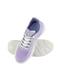 Фіолетові текстильні кросівки на рельєфній підошві | 6764372 | фото 3