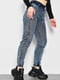 Сині напівбатальні джинсові джогери | 6768989 | фото 2