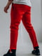 Червоні штани зі стрілками та бічними кишенями | 6769016 | фото 3