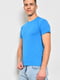Блакитна базова футболка | 6769053 | фото 2