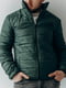 Куртка демicезонна темно-зеленого кольору | 6769115 | фото 2