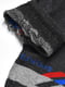 Шкарпетки спортивні темно-сірого кольору розмір з принтом | 6769213 | фото 3