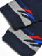 Шкарпетки спортивні темно-синього кольору розмір з принтом | 6769214 | фото 2