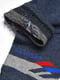 Шкарпетки спортивні синього кольору з принтом | 6769215 | фото 3