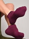 Шкарпетки спортивні бордового кольору розмір 36-40 | 6769251 | фото 2
