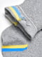 Шкарпетки спортивні сірого кольору розмір 41-45 | 6769257 | фото 3
