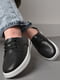 Кросівки чорного кольору на шнурівці | 6769262 | фото 2