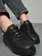 Кросівки чорного кольору на шнурівці | 6769264