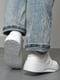 Кросівки білого кольору на шнурівці | 6769268 | фото 3