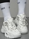 Кросівки білого кольору на шнурівці | 6769271 | фото 2