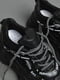 Кросівки чорного кольору на шнурівці | 6769272 | фото 4