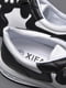 Кросівки чорно-білого кольору на ліпучці та шнурівці | 6769498 | фото 5