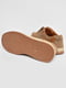 Кросівки світло-коричневого кольору на шнурівці | 6769525 | фото 4