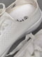 Мокасини білого кольору на шнурівці | 6769564 | фото 4
