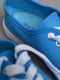 Мокасини блакитного кольору на шнурівці | 6769570 | фото 4