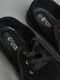 Мокасини чорного кольору на шнурівці | 6769579 | фото 4