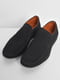 Перфоровані чорні туфлі з еластичними вставками | 6769620 | фото 2