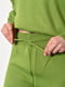 Зелений костюм з написами Barbie: джемпер і штани вільного фасону | 6769793 | фото 4