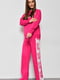 Рожевий костюм з написами Barbie: джемпер і штани вільного фасону | 6769794 | фото 2