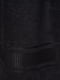 Рушник банний махровий чорного кольору | 6769841 | фото 3