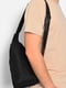 Текстильна сумка-слінг чорного кольору | 6769937 | фото 2