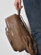 Рюкзак коричневого кольору | 6769960 | фото 2