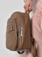 Рюкзак коричневого кольору | 6769963 | фото 2