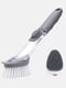 Багатофункціональна щітка для миття посуду з дозатором мила Decontamination Wok Brush | 6770048 | фото 2