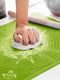 Силіконовий килимок Lesko Silicone Mat салатового кольору | 6770057 | фото 2
