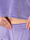 Піжама велюрова фіолетового кольору | 6770075 | фото 4
