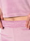 Піжама велюрова рожевого кольору | 6770076 | фото 4