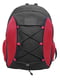 Рюкзак 42х30 зі шнурками чорно-червоний | 6766334 | фото 2