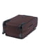 Велика тканинна валіза коричневого кольору на 2-х колесах | 6766397 | фото 2
