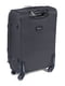 Мала тканинна валіза сірого кольору на 4-х колесах | 6766406 | фото 2