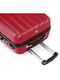 Велика пластикова валіза бордового кольору | 6766425 | фото 2