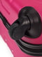 Мала пластикова валіза рожевого кольору | 6766431 | фото 4