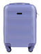 Світло-бузкова дорожня пластикова мікро-валіза (28 л) | 6766433 | фото 2