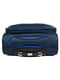 Середня текстильна валіза синього кольору | 6766446 | фото 6