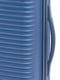 Велика пластикова валіза синього кольору | 6766564 | фото 4