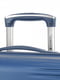 Велика пластикова валіза синього кольору | 6766564 | фото 6