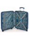 Велика пластикова валіза синього кольору | 6766564 | фото 8