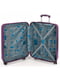 Велика пластикова валіза фіолетового кольору | 6766566 | фото 8