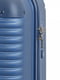 Середня пластикова валіза синього кольору | 6766576 | фото 3