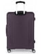 Велика пластикова валіза фіолетового кольору | 6766582 | фото 3