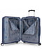 Середня пластикова валіза синього кольору | 6766586 | фото 8