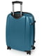 Середня пластикова валіза бірюзового кольору | 6766596 | фото 2