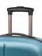 Середня пластикова валіза бірюзового кольору | 6766596 | фото 3