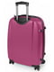 Середня пластикова валіза рожевого кольору | 6766600 | фото 2